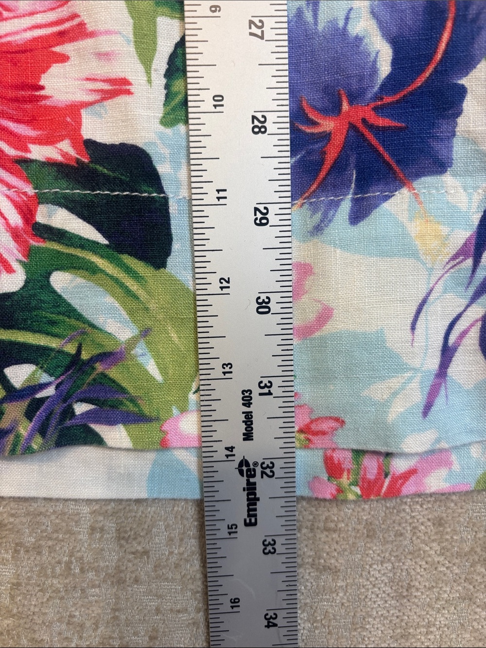 Tommy Bahama Disney Jungle Jubilee Linen Tropical Shift Dress XS Hidden Mickey - Picture 4 of 8